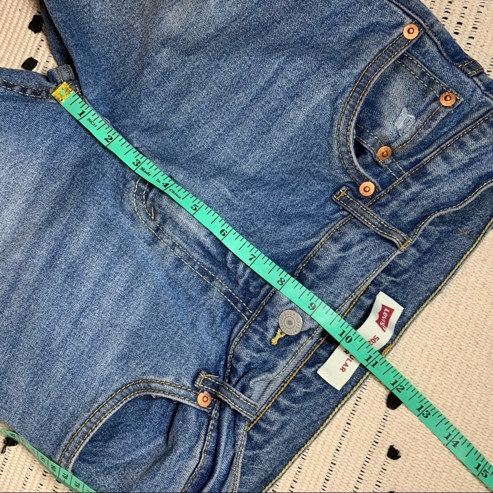 Levis 502 Regular Tapered Camo Patch Jeans - Picture 6 of 9